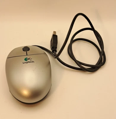 Logitech M-UV55a Wired Mouse USB 830695-0000 Tested & Working - Image 1 of 4