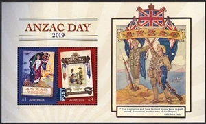 Australia ANZAC 2019 Day 2019 mini hoja como nueva nunca bisagras, limpia - Imagen 1 de 1