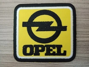 OPEL LOGO CAR Motor Sport RACING CAR MOTORCYCLE Biker Embroidered Iron On Patch - Picture 1 of 5