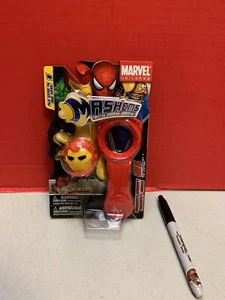 Marvel Universe Mashems Toy Iron Man Power Launcher Series 1 Comic Squish - Picture 1 of 2