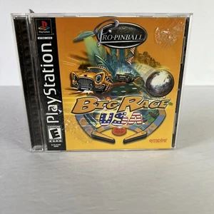 PlayStation Game Big Race USA Pro-Pinball Tested and Works! - Picture 1 of 4