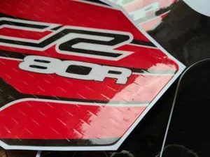  Graphics decals for Honda cr80r cr 80 99 black redlossy thick laminate  premium - Imagen 1 de 5