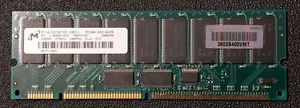 Micron 256MB PC-100 CL2 REGISTERED ECC 168-PIN MT18LSDT3272G-10EE1 - Picture 1 of 2