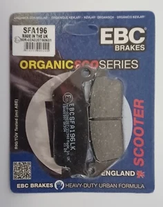 EBC Organic REAR Disc Brake Pads Fits HONDA SWT400 / FJS400 (2006 to 2016) - Picture 1 of 9