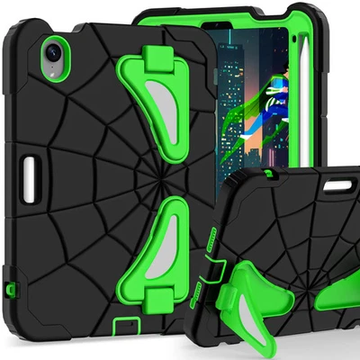For mini6 7 Silicone + PC Spider Shockproof Tablet Cover Built-in Kickstand  - Image 1 of 4