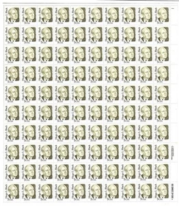US SCOTT 2172 SHEET (PANE) OF 100 HUGO L BLACK STAMPS 5 CENT FACE MNH - Picture 1 of 1