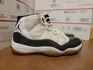 Air Jordan 11 Retro Concord 2011 Black White Size 11.5 - Picture 1 of 9