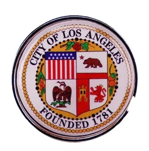 City Of Los Angeles Metall Emaille Pin - Neu Los Angeles California Pin - Bild 1 von 5