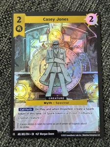 Metazoo Alpha Casey Jones Holo Foil ADL 003/014 - Picture 1 of 4