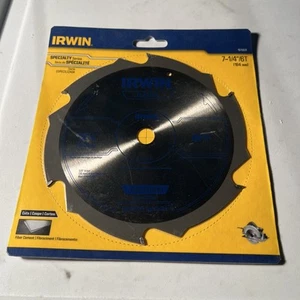 (J) Irwin 15702ZR 7-1/4" 6-Tooth Fiber Cut Cement Board Saw Blade - Picture 1 of 12