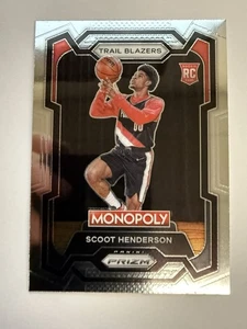 2023-24 Panini Prizm Monopoly - Base Scoot Henderson (RC) - Imagen 1 de 2