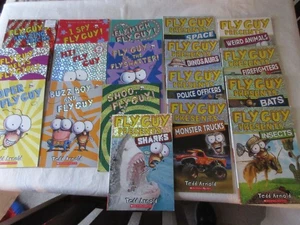 Fly Guy & Fly Guy Presents Book Lot of 18 - Hardcover & Paperback - Ted Arnold - Bild 1 von 1
