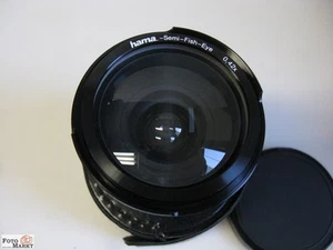 Semi Fish-Eye 0.42X Hama Attachment Lens Super Wide Angle For Thread 52 Mm - Picture 1 of 6