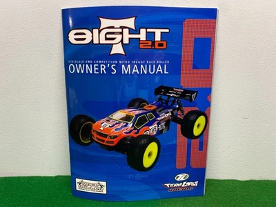Team Losi Racing 8ight-T 2.0 RC Racing Car. 42 Page Illustrated Owner's Manual. — 第 1/4 张图片