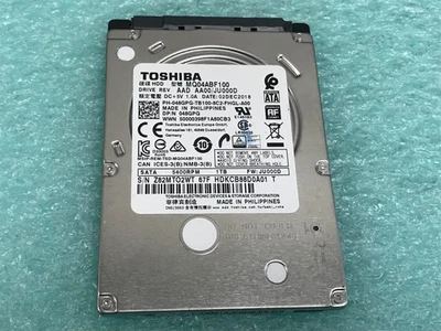 Toshiba MQ04ABF100 1TB 5400RPM 2.5" SATA Laptop Hard Drive - HD722 - Image 1 of 4