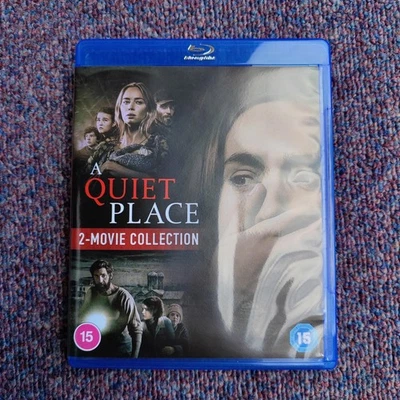 A Quiet Place: 2-Movie Collection Blu Ray VGC John Krasinski - Free P&P - Image 1 of 4