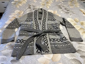 Pendleton Belted Discovery Cardigan Women's Alpaca Wool Blend XL - Picture 1 of 4