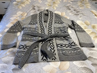 Pendleton Belted Discovery Cardigan Women's Alpaca Wool Blend XL - Image 1 of 4