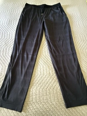 Pantalones deportivos de malla And1 para hombre gris ceniza talla XL Foto 1 de 4