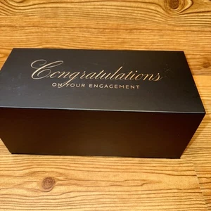 Congratulations On Your Engagement Wine Glass Set - Picture 1 of 7