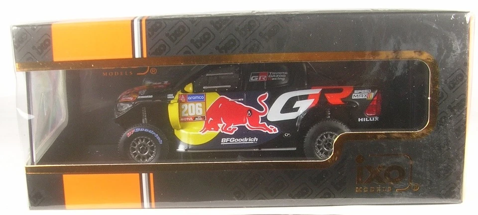 Toyota GR DKR Hilux Evo T1U No.206 DAKAR 2024 1:43 IXO (L.Moraes - A.Monleon) - Immagine 1 di 1