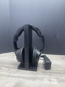 Sony Wireless Kopfhörer MDR-RF985R schwarz und Senderbasis TMR-RF985R funktioniert - Bild 1 von 11
