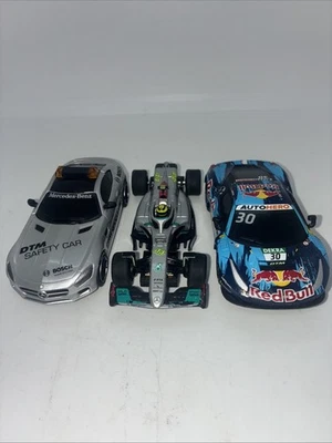 Lote De 3 Coches Ranura Carrera Go 1/43 F1 Hamilton, DTM, Red Bull ¡¡Repuestos O Reparación!!! Foto 1 de 4