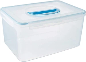 Komax Extra Large Food Storage Bins with Lids for Cat & Dog (48.6 Cups) – Water - Picture 1 of 12