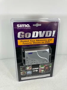 Sima Go DVD Converter 32100 New Old Stock Sealed DV 8mm Hi-8 VHS S-VHS DVD PAL - Picture 1 of 9