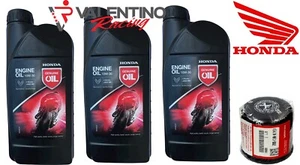 KIT TAGLIANDO ORIGINALE HONDA 3LT OLIO + FILTRO OLIO FJS SWT 400 600 SILVER WING - Bild 1 von 1