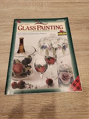 Libro de un golpe Donna Dewberry pintura de vidrio horneable Foto 1 de 4