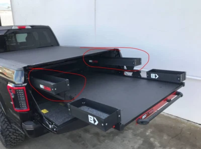 Bedslide Black Side Kix Bin Units Only (Not Bedslide Cargo Slide or Mini Bins) - Image 1 of 2