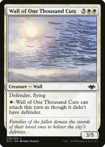 4 Pared de Mil Cortes 4x x4 - Casi Nuevo - Horizontes Modernos - SPARROW MAGIC mtg - Imagen 1 de 1
