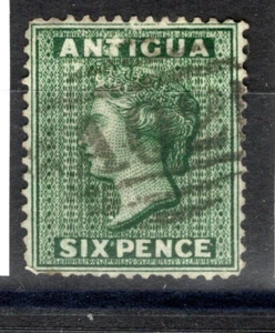 Antigua 1876 sg 18 6d blue-green fine used cat £22 - Picture 1 of 1