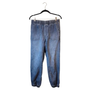 J. Joggers Crew donna denim lavaggio medio taglia S - Foto 1 di 6