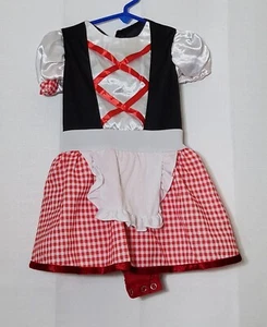 SCHWEDISCHES KLEINKIND MÄDCHEN KLEID KOSTÜM - Bild 1 von 4