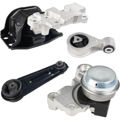 Juego de 4x Kit de montaje de motor para Nissan Rogue 2008-2013 tracción delantera transmisión CVT EE. UU. Foto 1 de 4