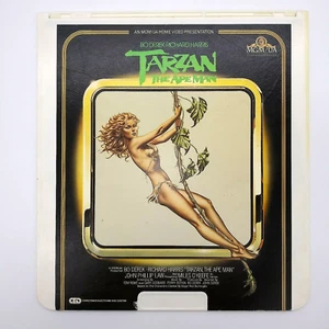 Tarzan the Apeman CED VideoDisc MGM/UA Bo Derek Richard Harris Vintage - Picture 1 of 2