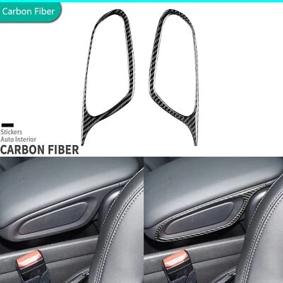 2x Reposabrazos de Fibra de Carbono Real Caja Panel Cubierta Lateral para Mini Cooper Countryman F60 Foto 1 de 4