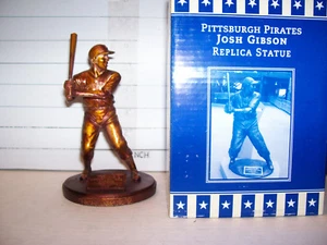 2007 JOSH GIBSON PITTSBURGH PIRATES BRONZE FIGURINE STATUE SGA MINT - Picture 1 of 4