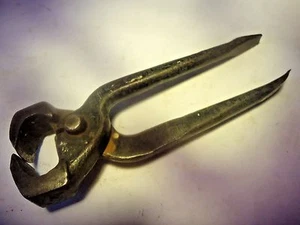 Heller, blacksmith farrier nippers/end cutters, vintage____________WE-286P - Picture 1 of 5
