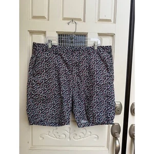 J.Crew Herren Blumenmuster blau und rot Stanton Shorts Größe 38/9 Zoll Schrittlänge. - Bild 1 von 5