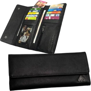 Burton Monedero de las Señoras - Delgado Cartera - Purse - Cuero Cartera Nuevo - Imagen 1 de 5