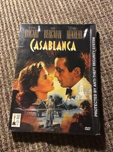 CASABLANCA 1943 DVD BRAND NEW HUMPHREY BOGART INGRID BERGMAN WARNER BROS PRINT - Picture 1 of 4