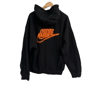 Nike Lab NRG Solo Swoosh Full-Zip Heavy Hoodie Sweatshirt Mens XL DR0403-010 - Picture 1 of 3