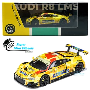 PARA64 - Audi R8 LMS 2019 (Yellow) - 2019 FIA Macau GT Team Phoenix #5 - 1:64 - Picture 1 of 4