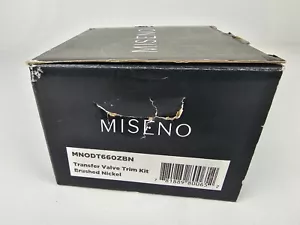 Miseno MNODT560ZBN Mia 6 Funzioni Deviatore Valvola Trim Nichel Spazzolato NUOVO OPENBOX - Foto 1 di 6