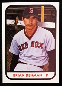 Brian Denman 1981 TCMA Bristol Red Sox #7 (ex-mt) Boston Red Sox - Imagen 1 de 2