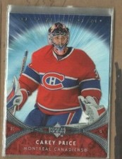 CAREY PRICE 2007/08 UD UPPER DECK OVATION MONTREAL CANADIENS ROOKIE CARD!