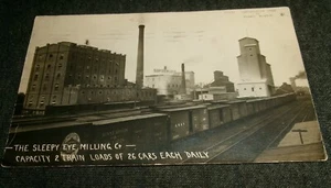 Rara cartolina d'epoca Sleepy Eye Milling Company, Sleepy Eye Minnesota - Foto 1 di 2